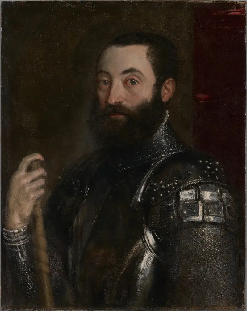 Portrait of Guidobaldo II della Rovere, Duke of Urbino av Titian