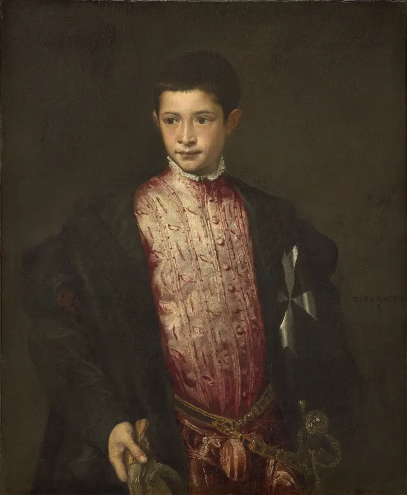 Ranuccio Farnese av Titian