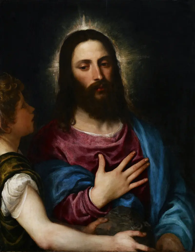 The Temptation of Christ av Titian