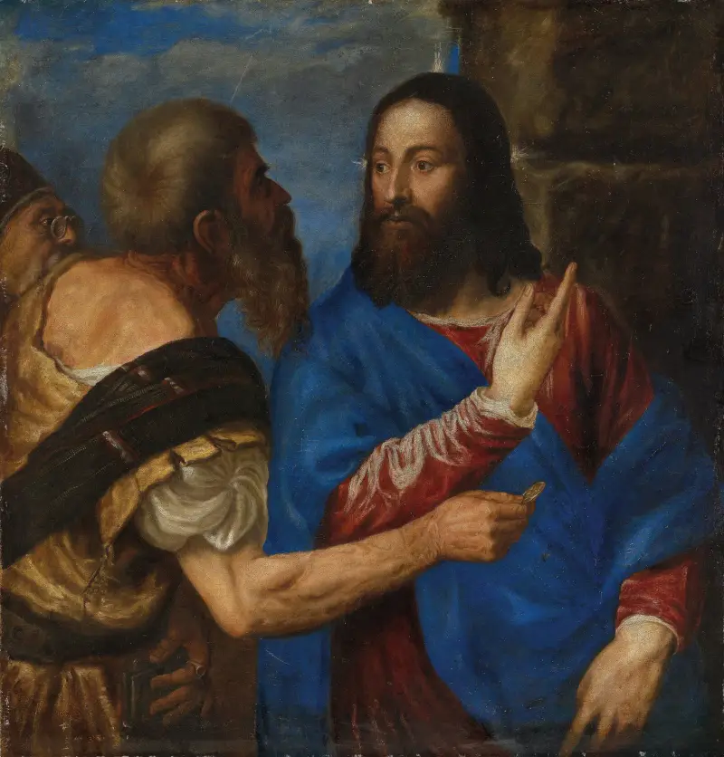 Der Zinsgroschen von Titian