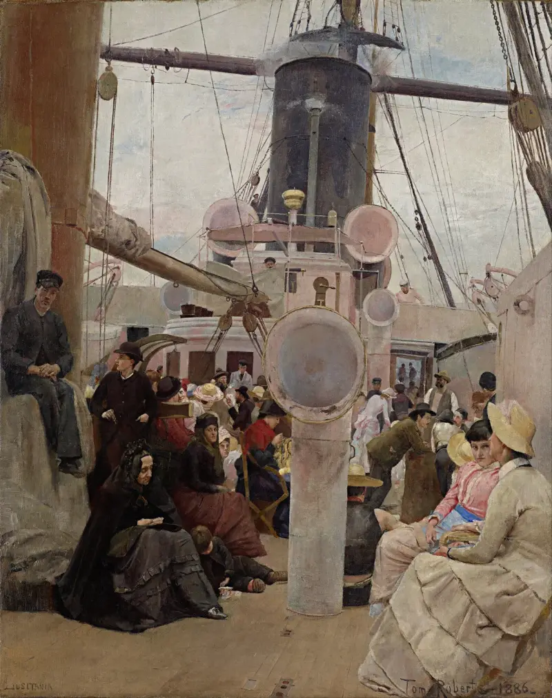 Cesta na jih, Tom Roberts