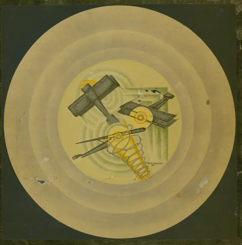 Parole in libertà; futuriste olfattive tattili-termiche Pl. 12 von Filippo Tommaso Marinetti