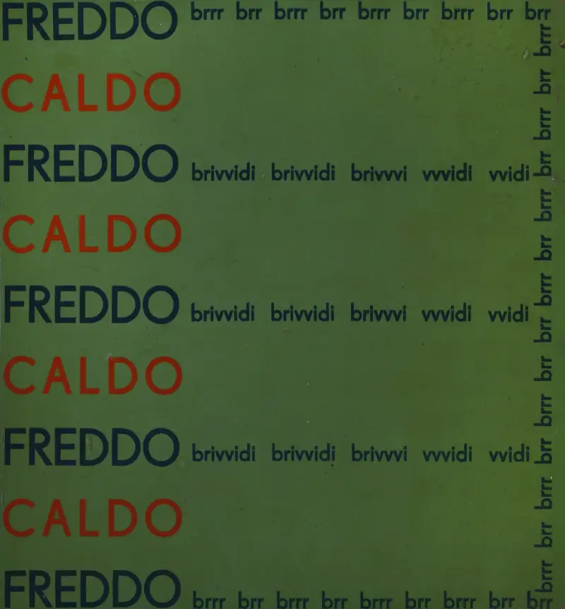 Parole in liberta; futuriste olfattive tattili-termiche Pl. 7 av Filippo Tommaso Marinetti