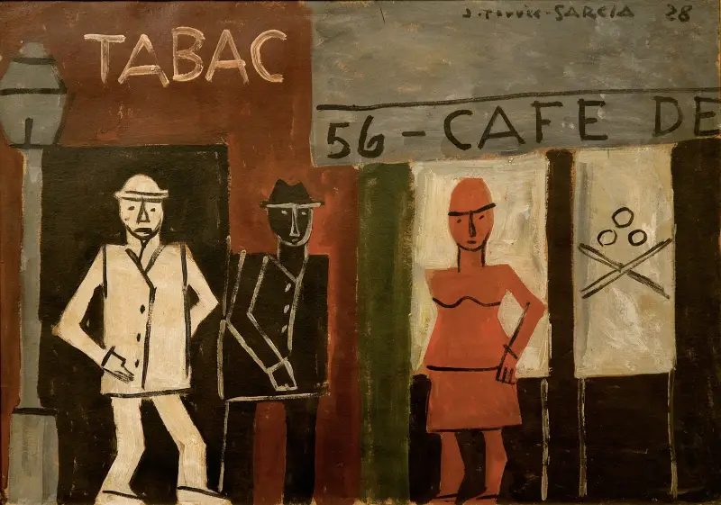 Pintura (Malarstwo), 1928, Joaquín Torres-García