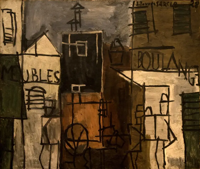 Obra konstruktywistyczna, 1928, Joaquín Torres-García