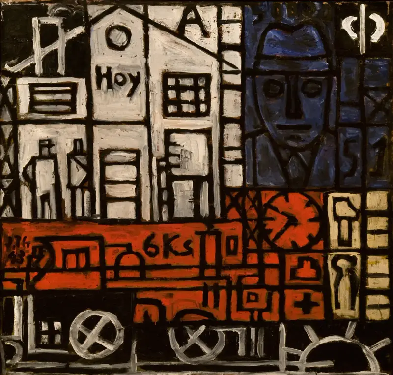 Konstruktive Malerei, 1943 von Joaquín Torres-García
