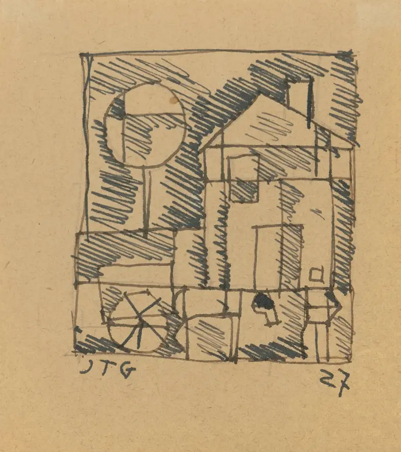 Bez názvu, 1927, Joaquín Torres-García
