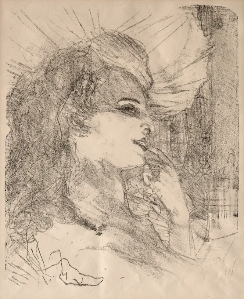 Anna Held von Henri de Toulouse-Lautrec