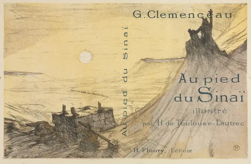 Au pied du Sinaï – Front Cover av Henri de Toulouse-Lautrec