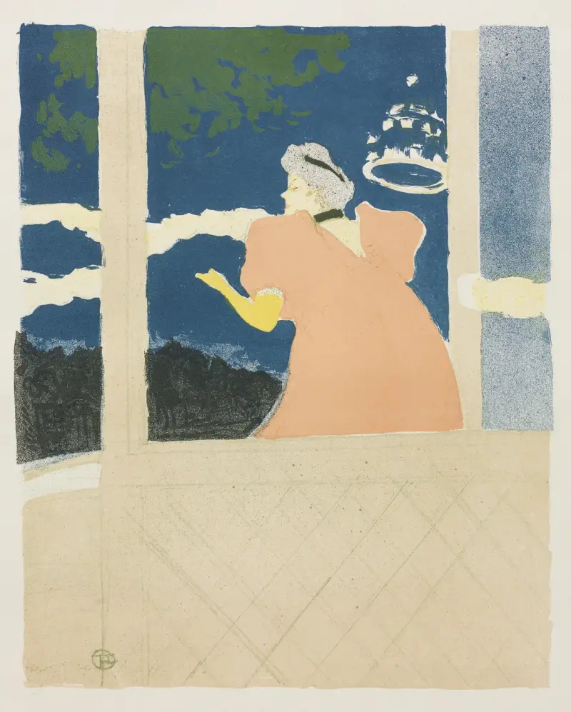 Aux Ambassadeurs av Henri de Toulouse-Lautrec
