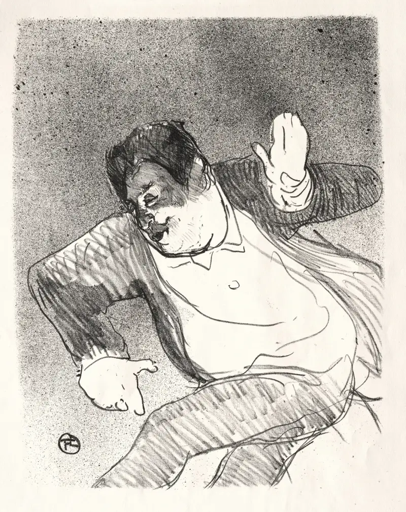 Caudieux von Henri de Toulouse-Lautrec