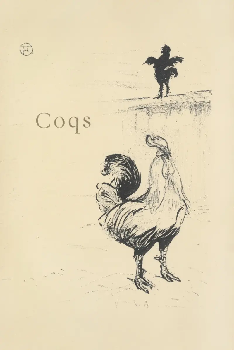 Kohouti, Henri de Toulouse-Lautrec