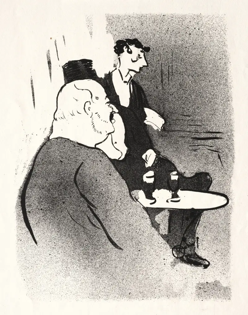 Ducarre aux ambassadeurs av Henri de Toulouse-Lautrec