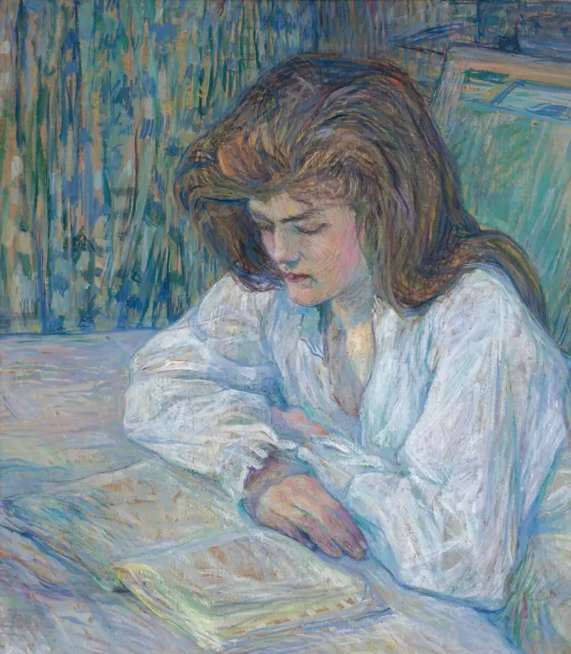 Czytelniczka, Henri de Toulouse-Lautrec