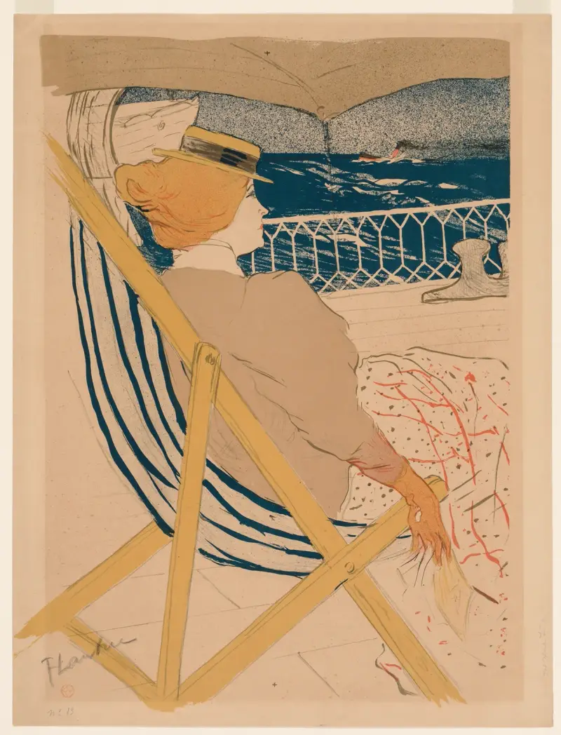 La Passagère Du 54, 1896 – nr 2 av Henri de Toulouse-Lautrec