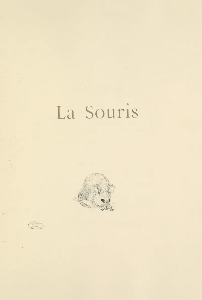 Die Maus von Henri de Toulouse-Lautrec