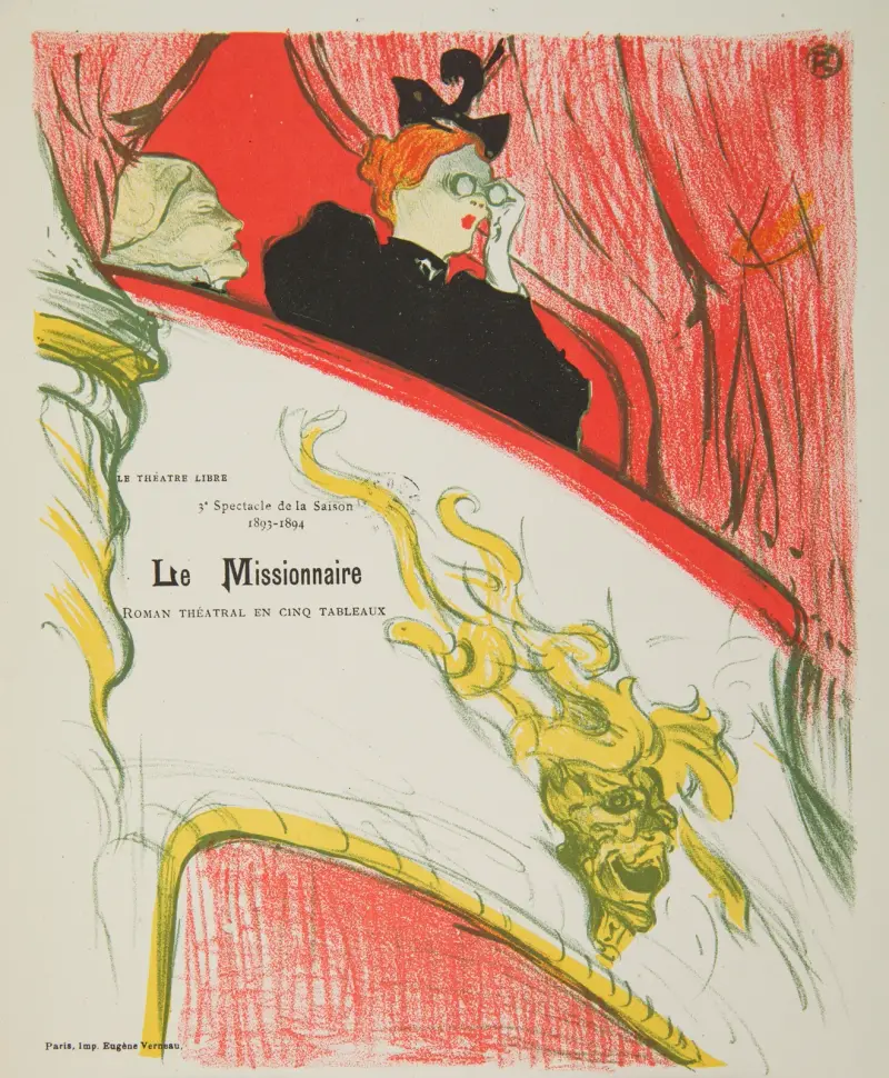 Le Missionnaire av Henri de Toulouse-Lautrec