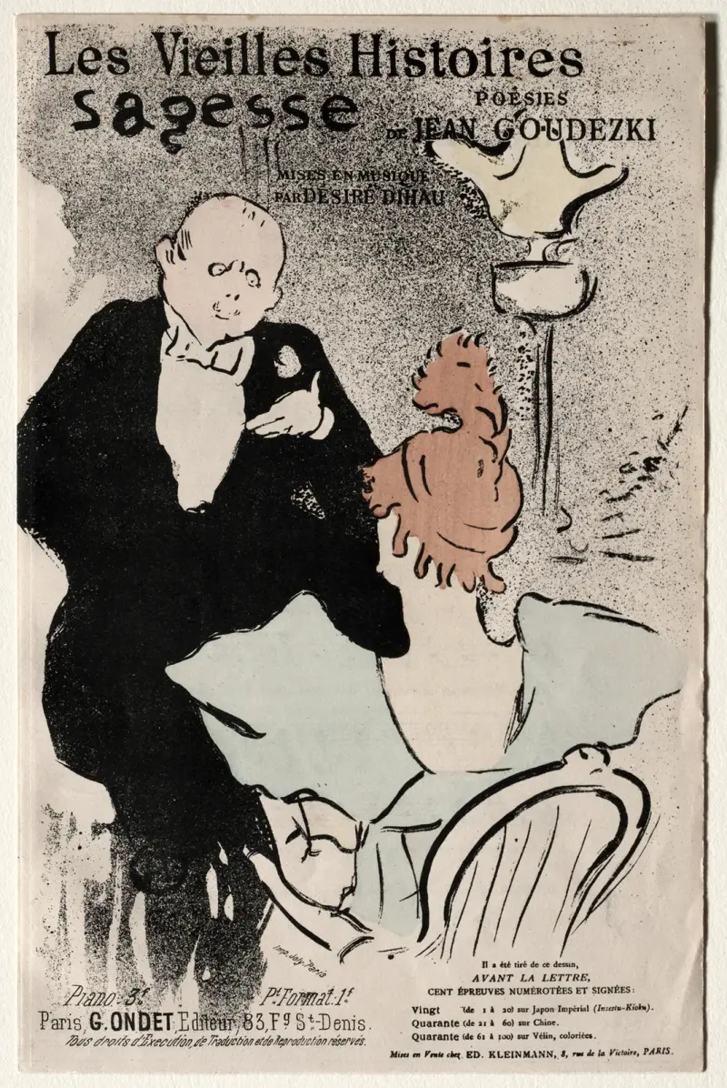 Les Vieilles Histoires, Sagesse av Henri de Toulouse-Lautrec