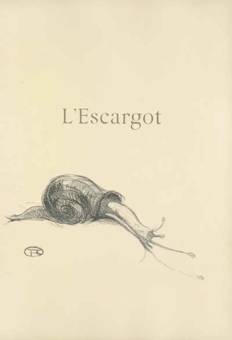 Ślimak, Henri de Toulouse-Lautrec