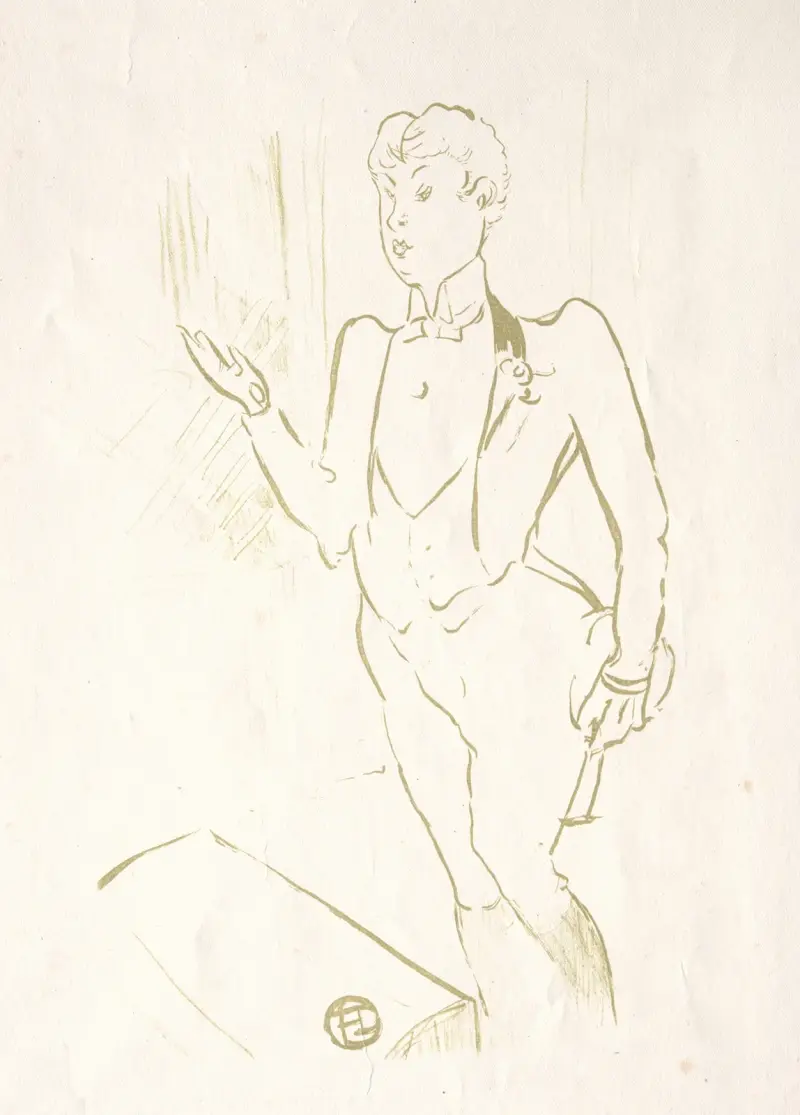 Mary Hamilton, 1893 – nr 1, Henri de Toulouse-Lautrec