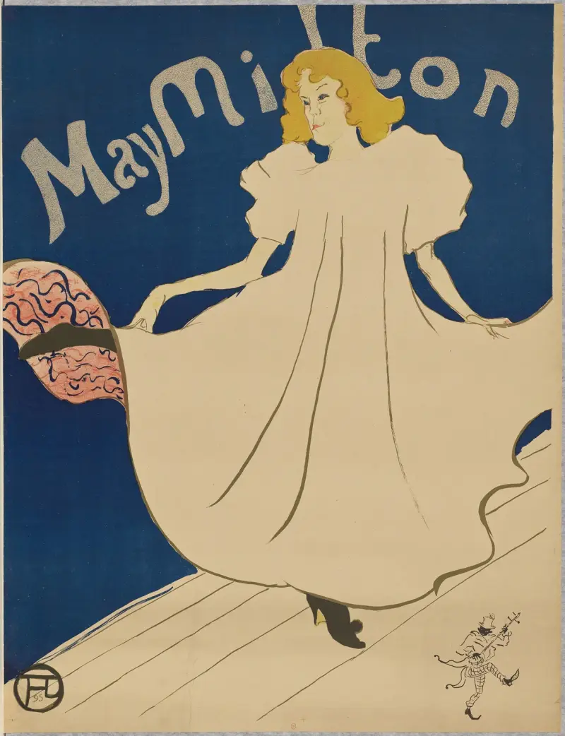 May Milton von Henri de Toulouse-Lautrec