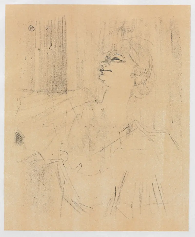 Menilmontant de Bruant av Henri de Toulouse-Lautrec