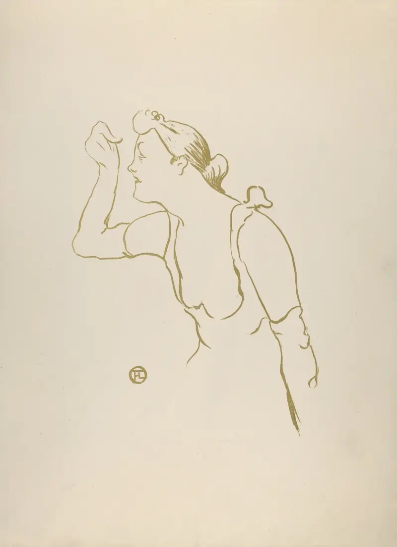 Paula Brébion, 1893 – nr 2 av Henri de Toulouse-Lautrec