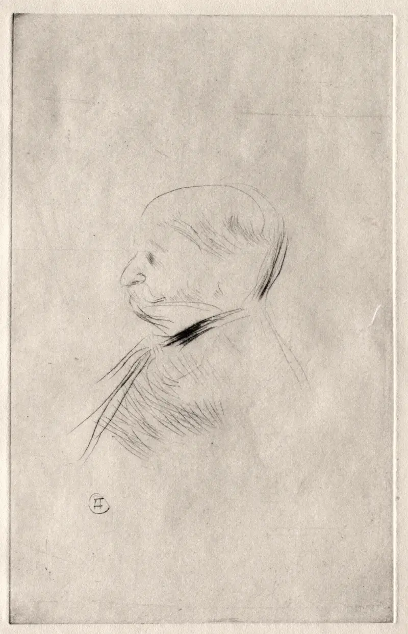 Portrait de M. X. av Henri de Toulouse-Lautrec