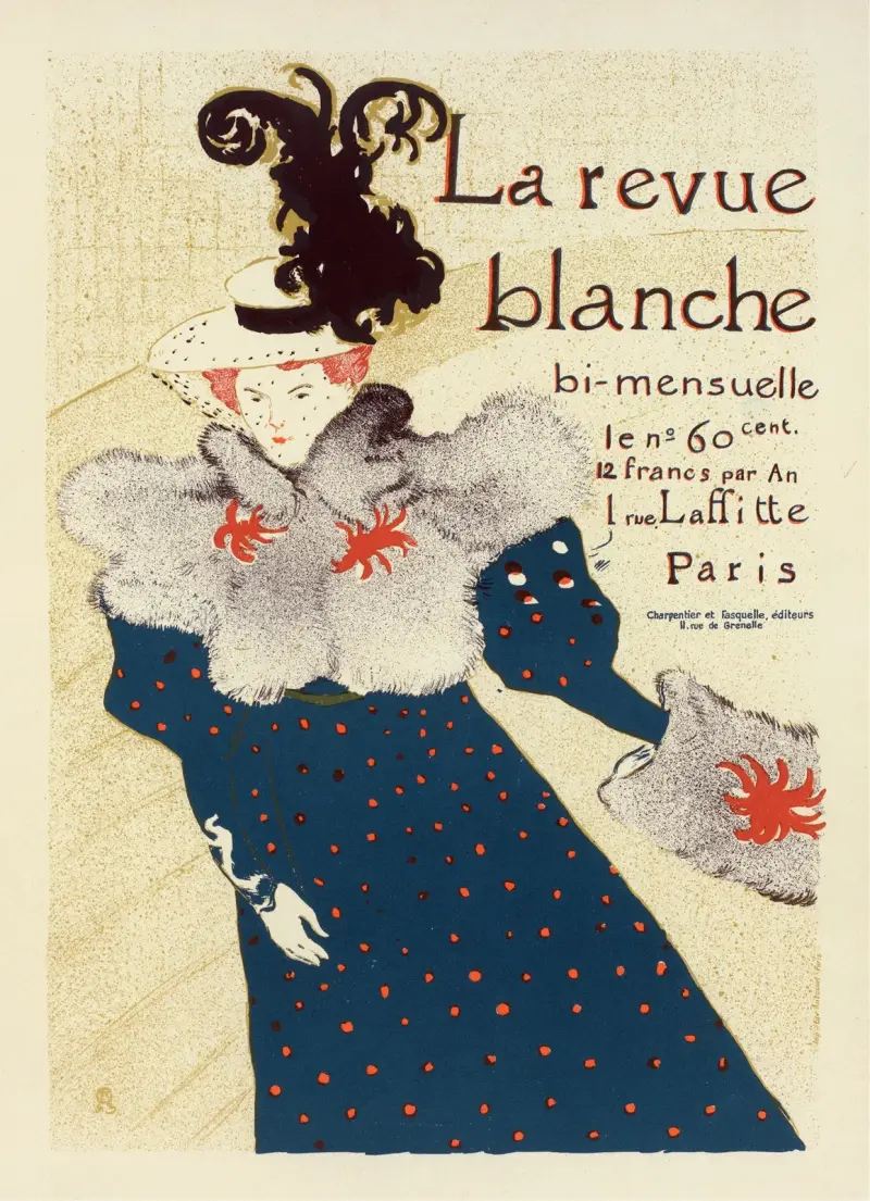 Revue Blanche, Henri de Toulouse-Lautrec
