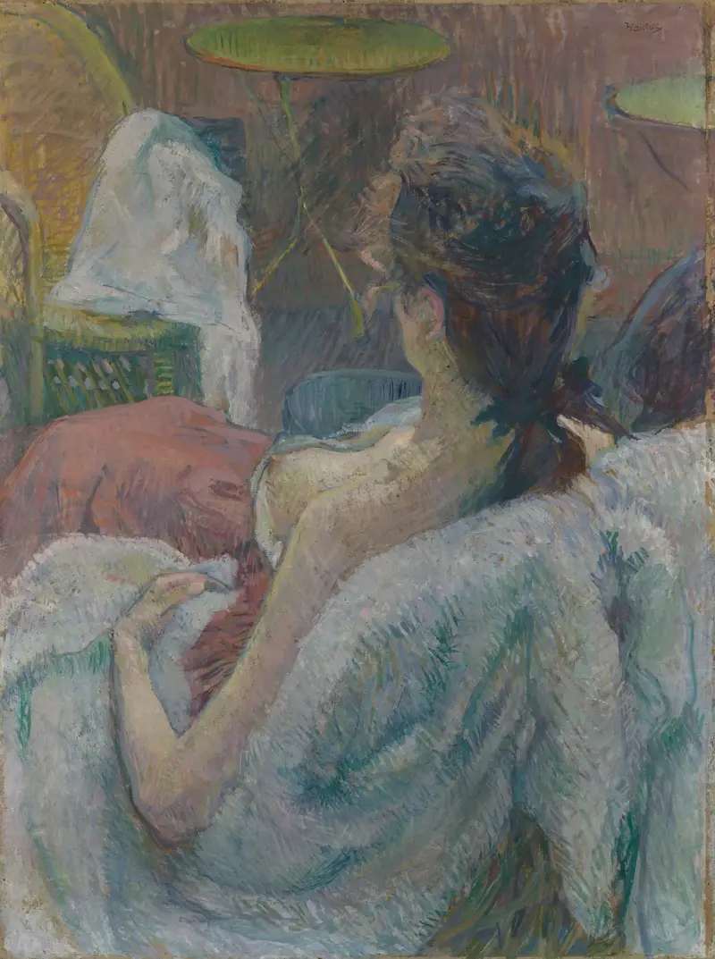 Die ruhende Modell von Henri de Toulouse-Lautrec