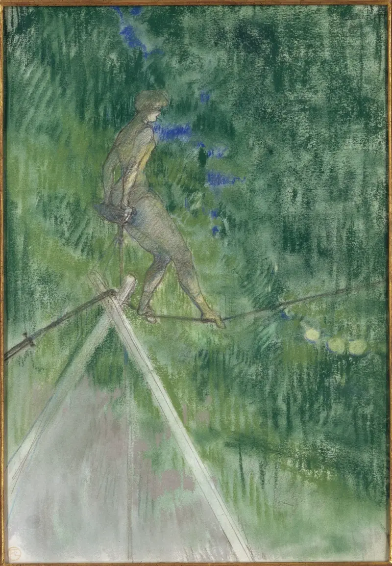 Die Seiltänzerin von Henri de Toulouse-Lautrec