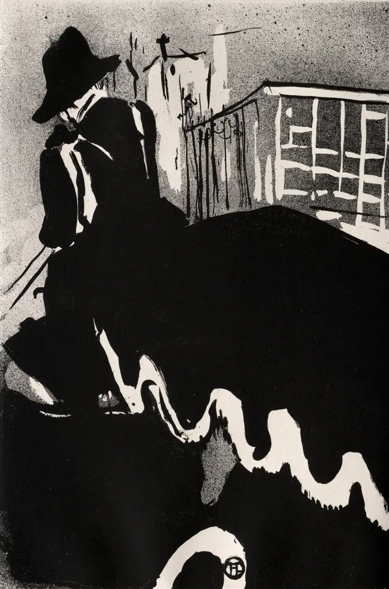 Ultime Ballade, 1893 – nr 2 av Henri de Toulouse-Lautrec