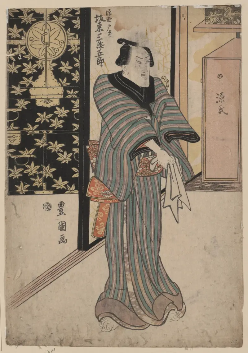 Bandō, Mitsugorō no Ukiyo Tōei av Toyokuni Utagawa