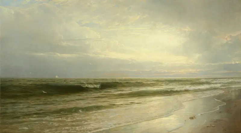 Na wybrzeżu New Jersey, William Trost Richards