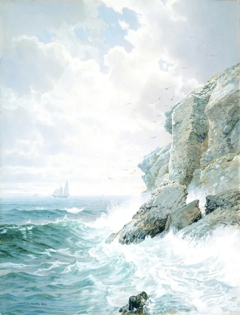 Purgatory Cliff von William Trost Richards