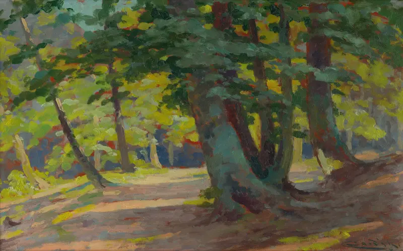 Wald, 1925 – Nr. 2 von Ľudovít Čordák
