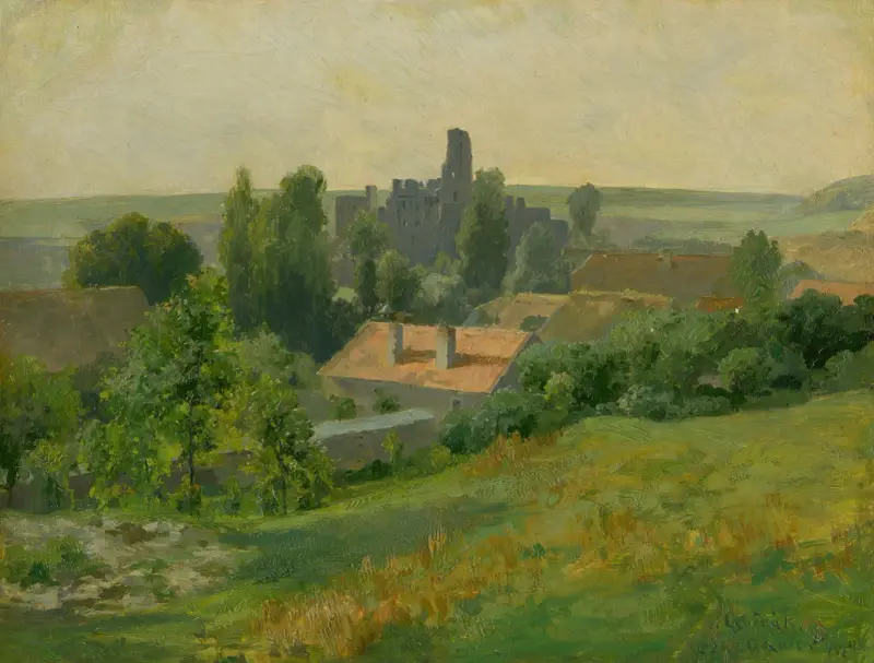 Okoř Castle von Ľudovít Čordák