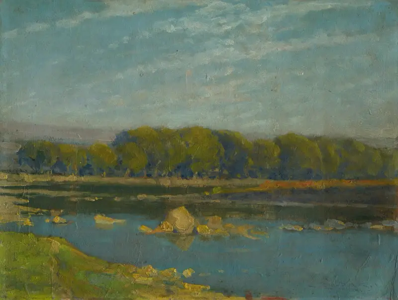 Am Fluss von Ľudovít Čordák