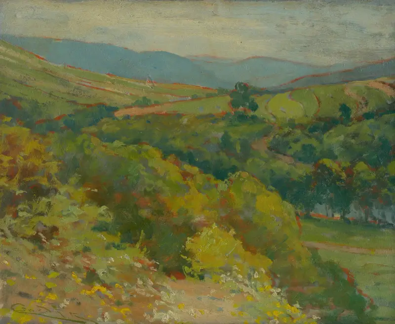 The Hornád Valley by Ťahanovce av Ľudovít Čordák