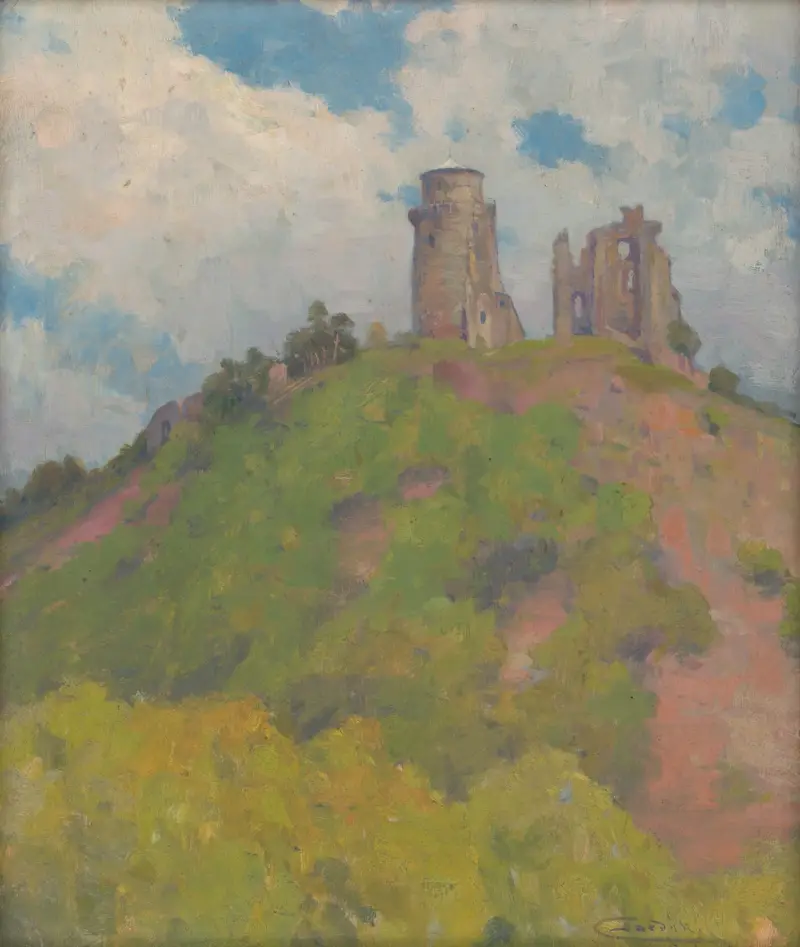 The ruins of Slane Castle av Ľudovít Čordák