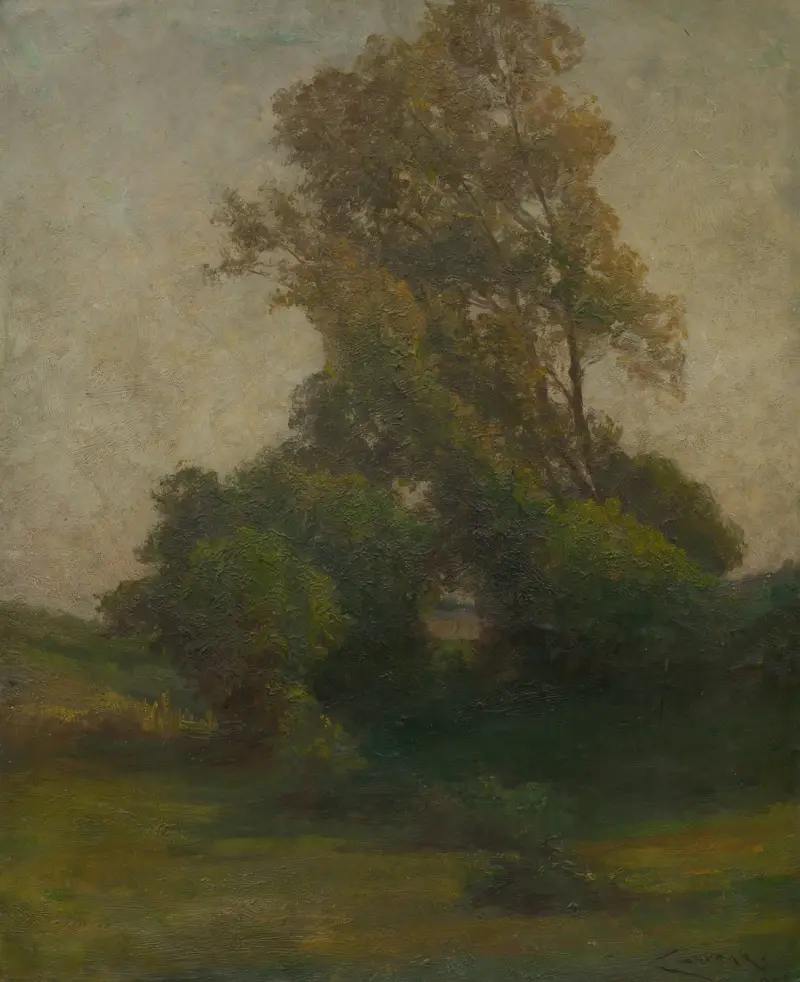 Tree in the countryside av Ľudovít Čordák