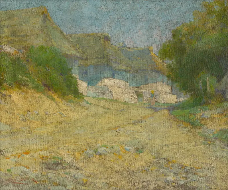 Dorf von Ľudovít Čordák
