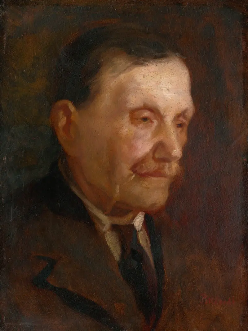 Kopf eines alten Mannes, 1925 von Ľudovít Pitthordt
