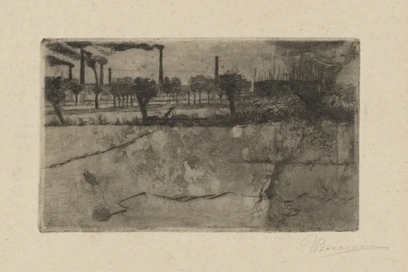Peripherie [Peripherie] von Umberto Boccioni