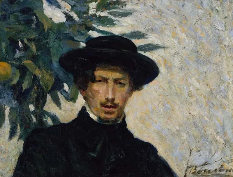 Autoportret, 1905, Umberto Boccioni