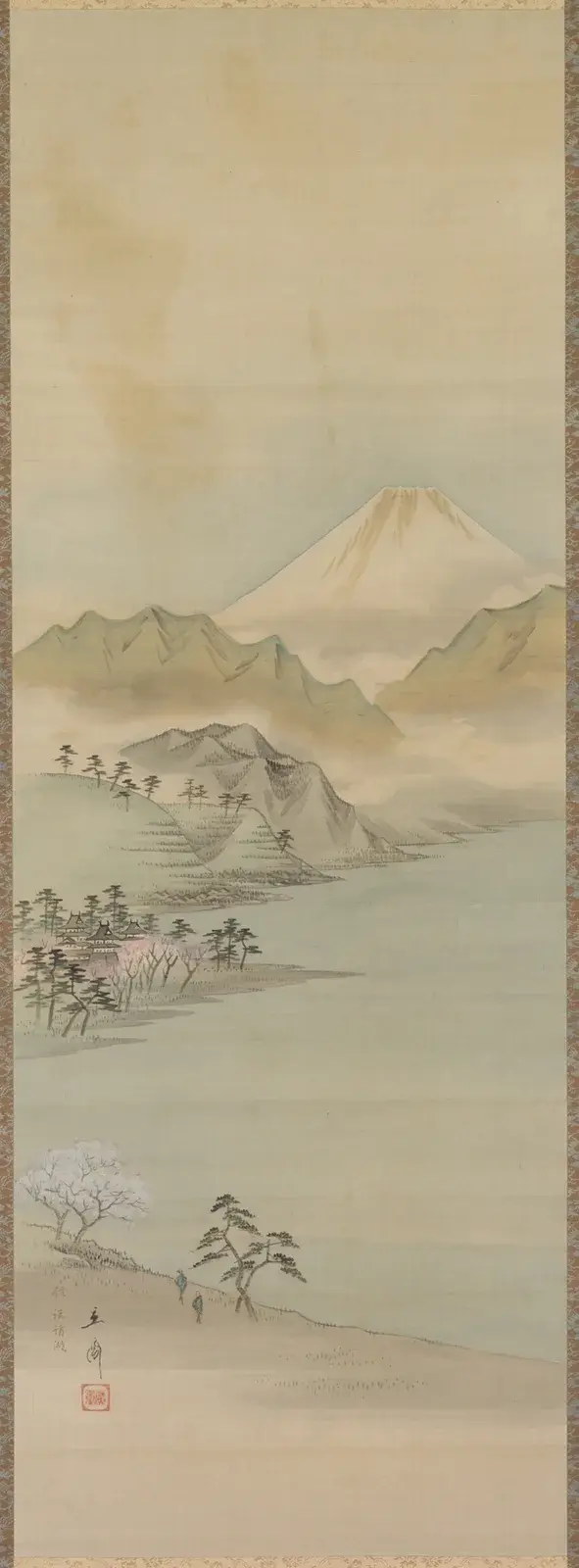 Der Suwa-See von Utagawa Hiroshige