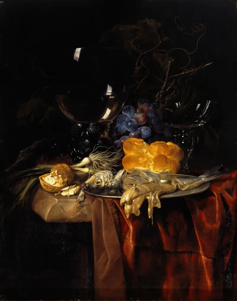 Snídaně, Willem van Aelst