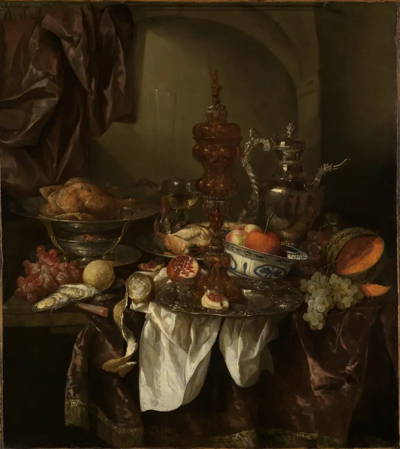 Prunkstillleben von Abraham van Beyeren