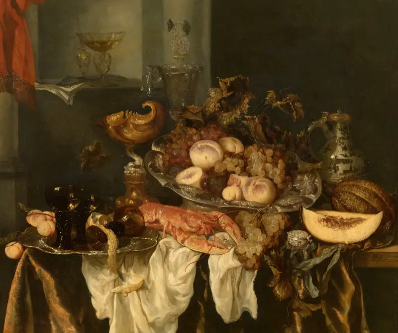 Zátiší, – Nr. 1, Abraham van Beyeren