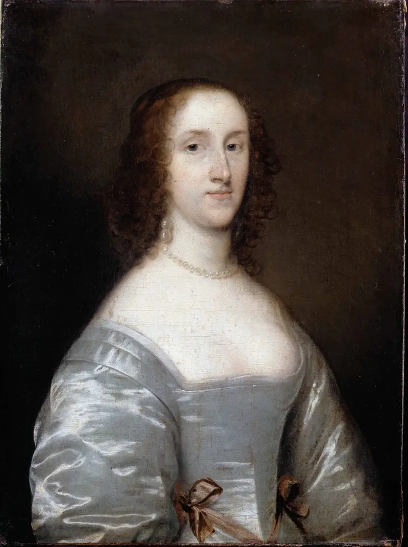 Portrait of a Lady in White av Cornelis Jonson van Ceulen